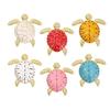 Unique Tortoise Design Brooch Lightweight Alloy Jewelry Lapel Pin For Business Outfit Birthday Gift
