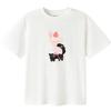 Balabala Girls' Summer Moisture-Wicking Cotton T-Shirt