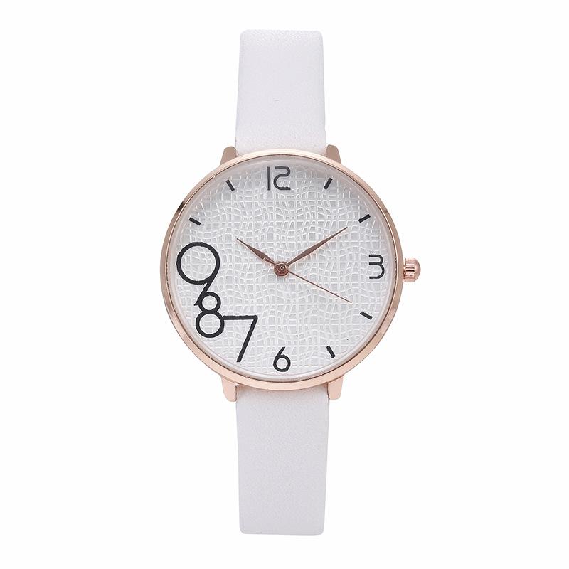 JYL Women's Watch Fashion Student Roman Leather Strap