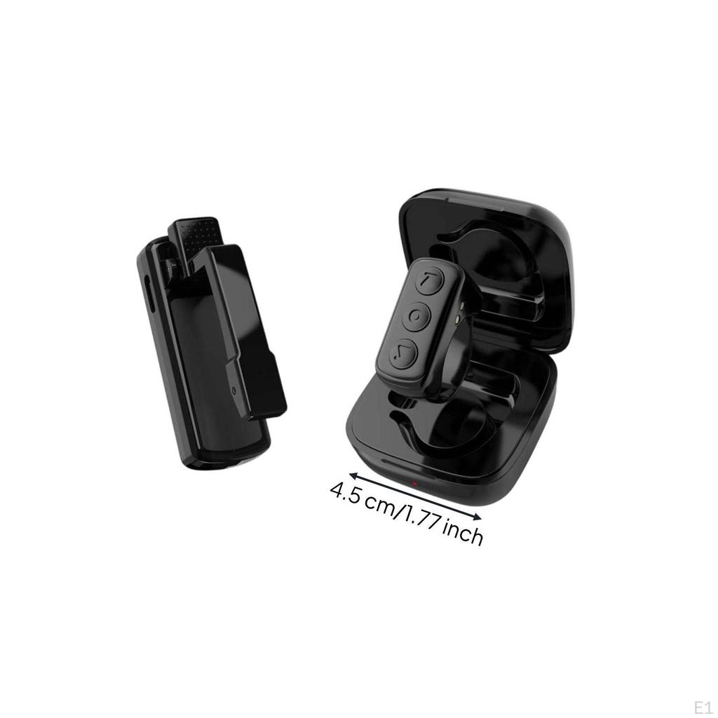 Remote Control with Charging Case MultiFunctional Page Turner PowerRetaining Camera Shutter