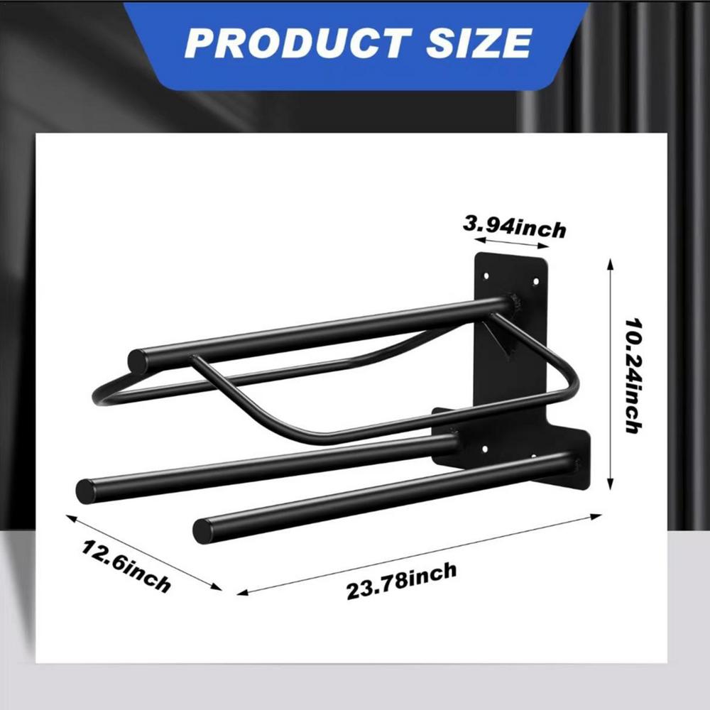 Стойка для уздечки лошади Стойка для хранения седел лошади Многофункциональная стойка для уздечки лошади С винтом Для одежды Шарфов Ключей чёрный