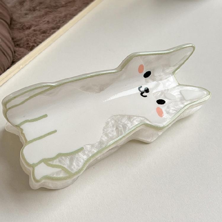 Portable Teen Hair Claw Cartoon Cats/Dogs Braids Ponytail Jaw Clip Easliy Use