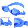 Cartoon Swimming Goggles Cute Fish Shaped Anti Fog Adjustable Swim Glasses for Children(Blue )