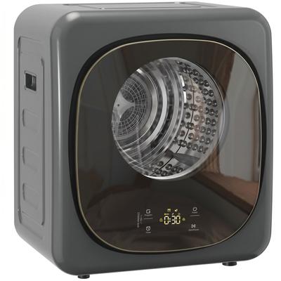 4kg Clothes Dryer, Compact Design, 5 Modes, Timer, Grey+Black
