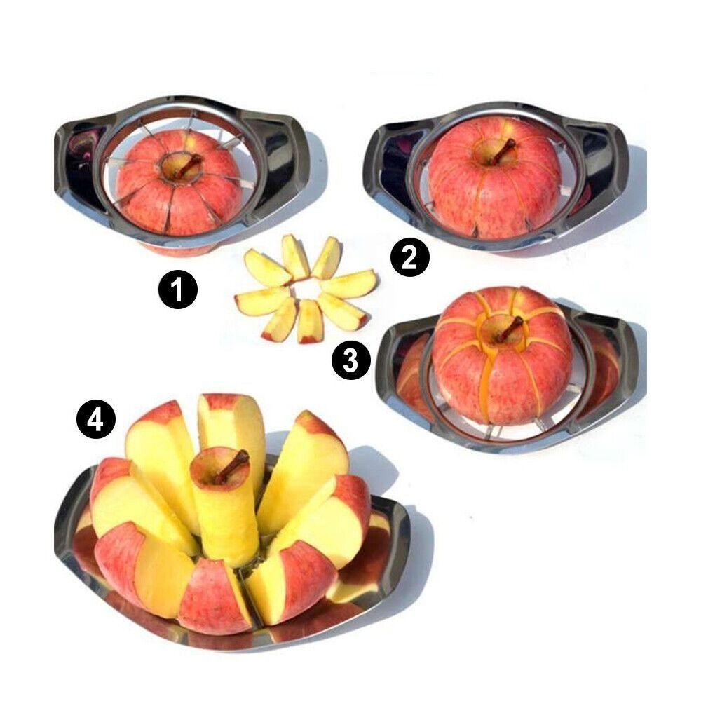 Komfortgriff Kerngehäuseentferner Schäler Edelstahl Gemüse Obst Kerngehäuseentferner Küchenhelfer