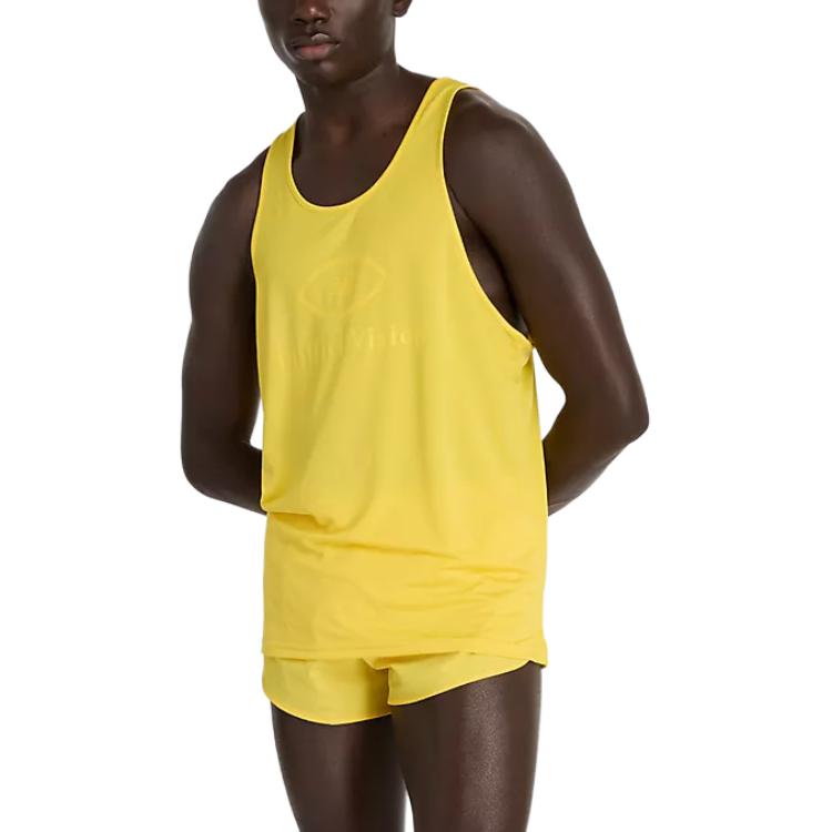 New Balance x District Vision District Vision Tank Top Men s Yellow MT31298H-CM XL