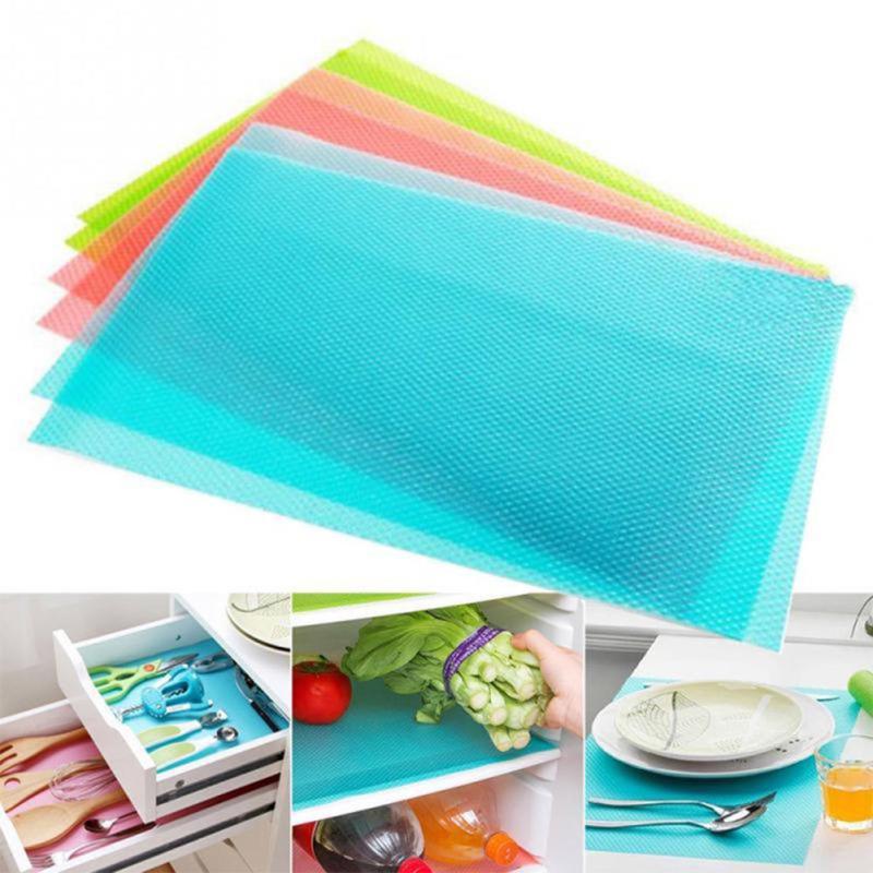 Refrigerator Pad Eco-friendly Waterproof Antibacterial Antifouling Moisture Absorption Mat Heat