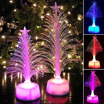 2ks Merry LED Color Changing Christmas Xmas Tree Home Table Party Decor Charm