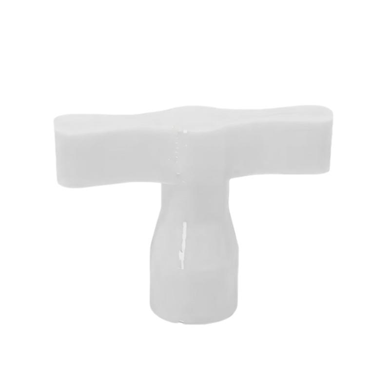 3D Printed Radiator Key Radiator Bleeding Air Valves Key Radiator Valves Key Plastic Plumbing Valves Key for Home Radiators белый