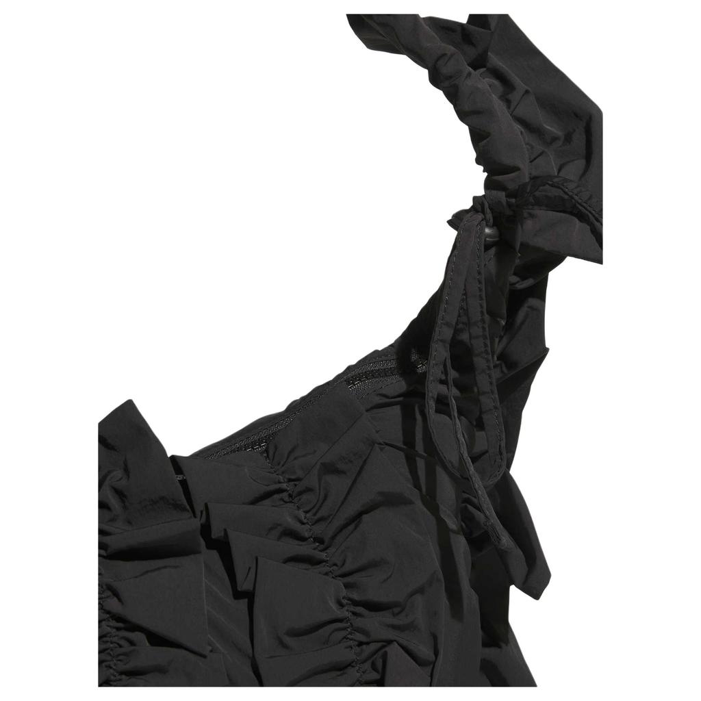 Adidas Originals RUFFLE Recycled Polyamide Handbag Large Women's Black IA8915