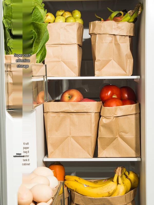 Disposable Oil-Proof Kraft Paper Packaging Bags