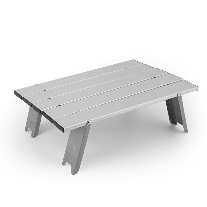Ultra-Light Portable Aluminum Folding Table - Compact for Camping, Coffee, or Tea