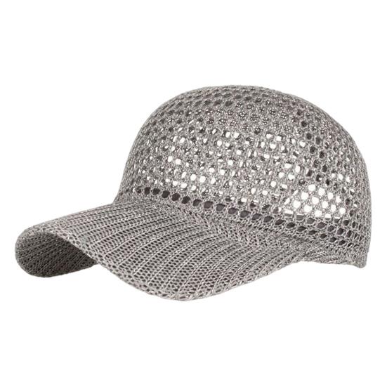 Summer Mesh Baseball Cap for Men Women Curved Brim