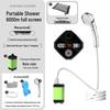 Portable Electric Shower Head Set for Outdoor and Home Use