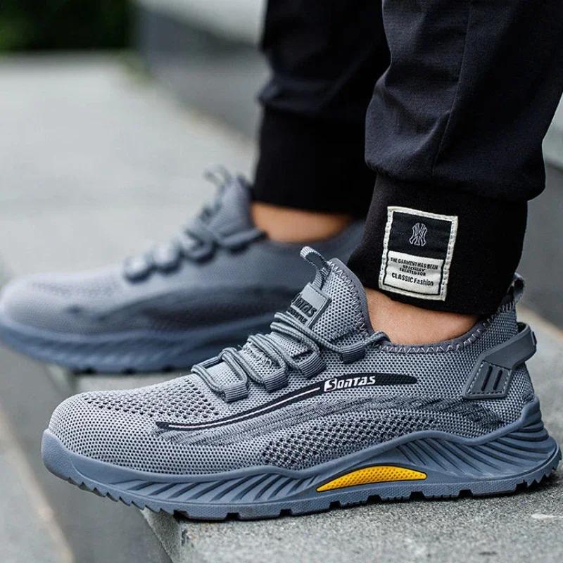 Fashion Men's Casual Sneakers Comfortable Male Shoes Lightweight Breathable Without Leather On Clearance Cheap Liquidation Size 9 Sale
