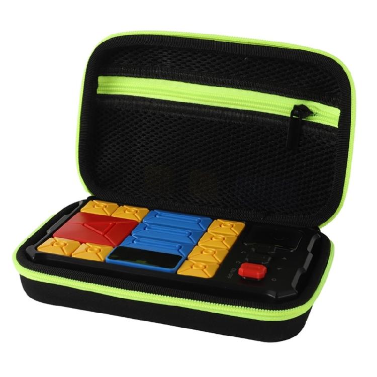 Educational Game Carrying Case Box With Interlocking Compartments And Carry Handle For Educational Toys Kids Adults Use