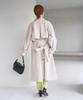 ROPE PICNIC Stand Collar Spring Coat Light Exclusive Women's (GDO13010, Gray) [Web Size 38T]