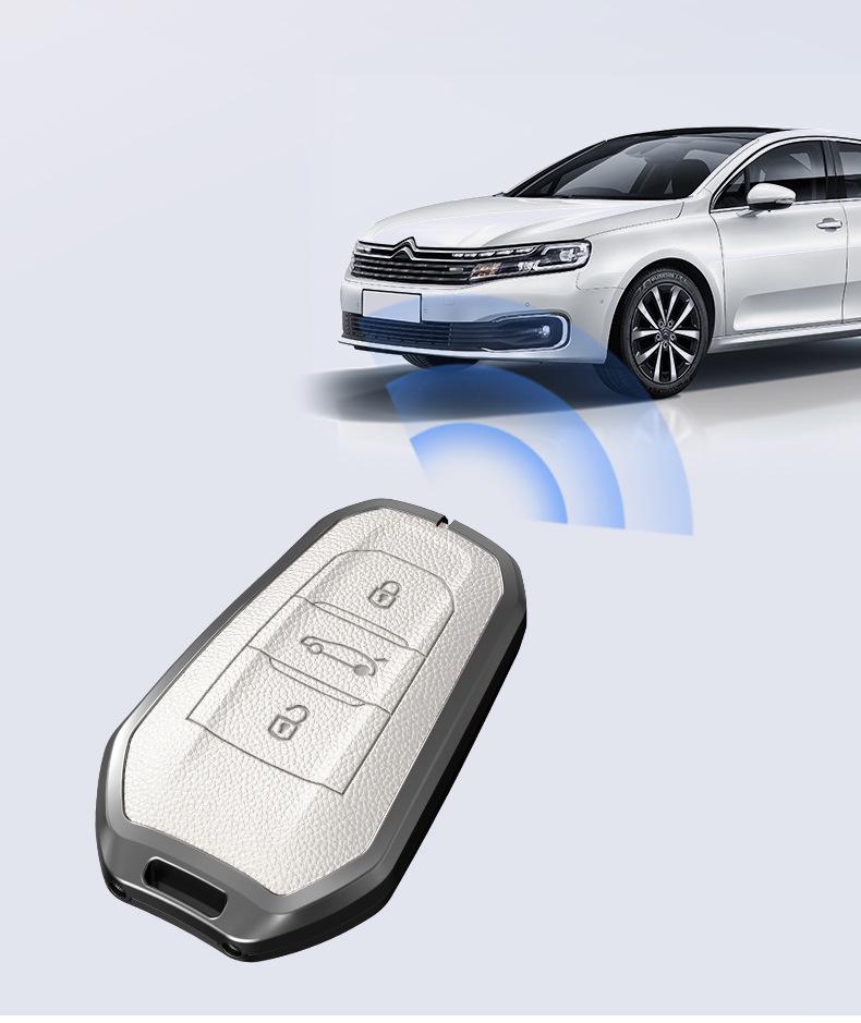 Car Key Cover & Buckle for Citroen C3XR, C4L, Tianyi, C5, C4 Sega, Elysee, C6 Models