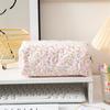Modern Floral Style Pencil Case With Polyester Material For Girls School Supplies
