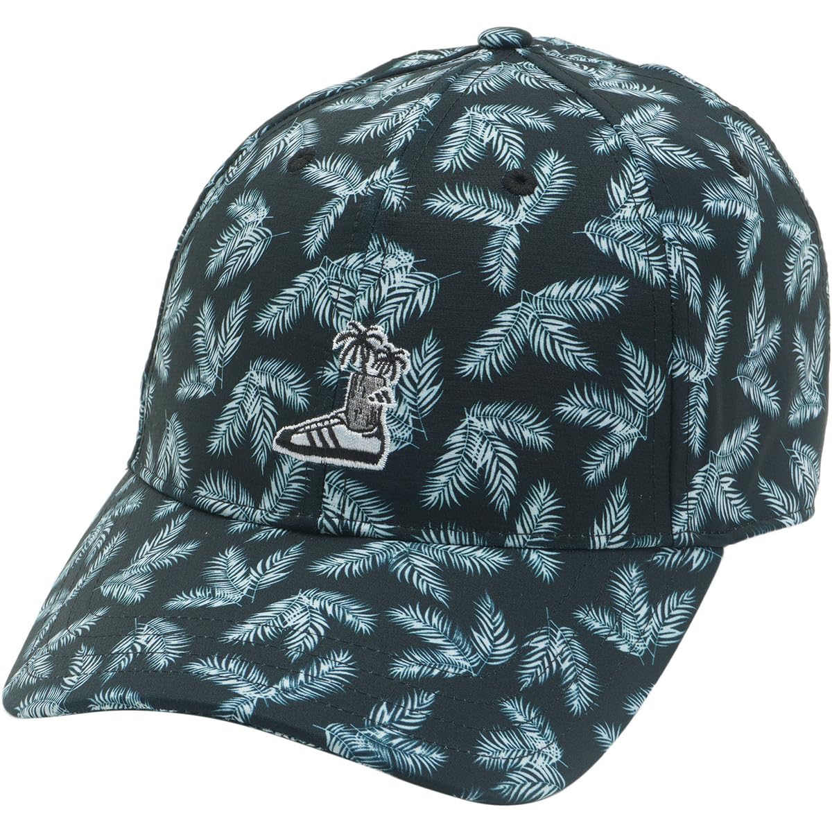 

Adidas Golf Water-Repellent Palm Tree Golf Cap, Black, Free Size