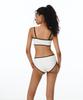VINAJ Line Low Bikini Panties (White)
