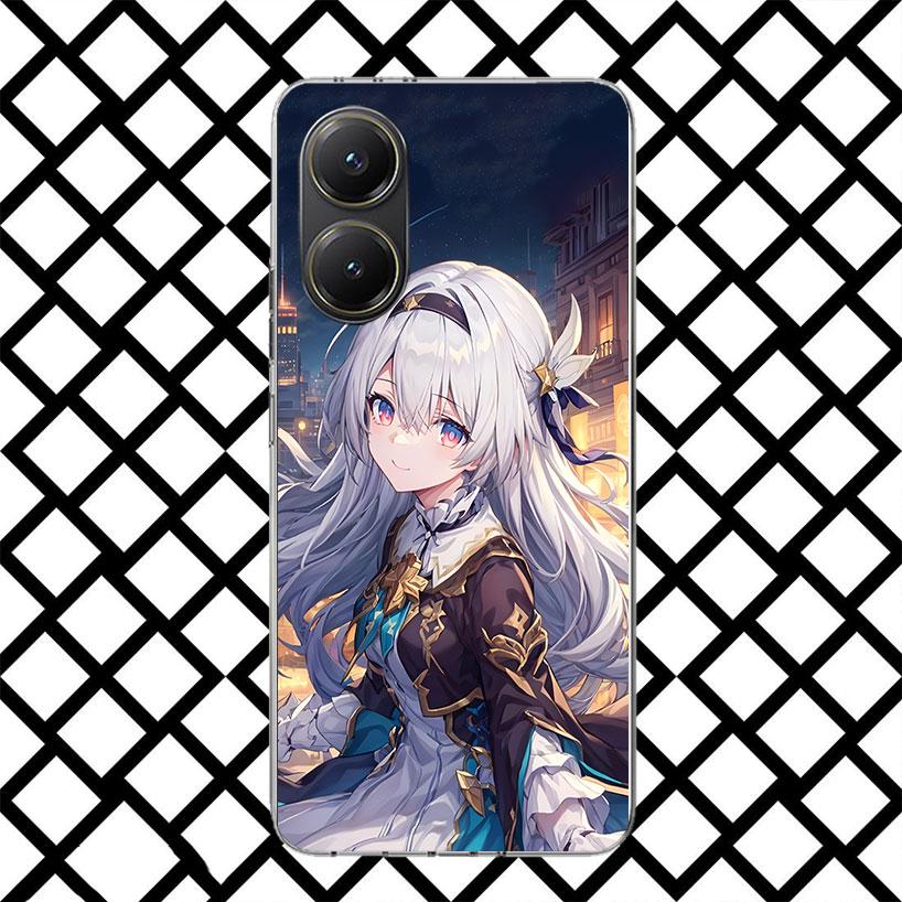 

Чехол для телефона Honkai Star Rail Firefly для Xiaomi Poco F7 Ultra X7 X6 X5 Pro X4 Gt M8 M7 Redmi 15 15C 13 13C 12 12C Мягкий чехол Fund Xiaomi Poco X6