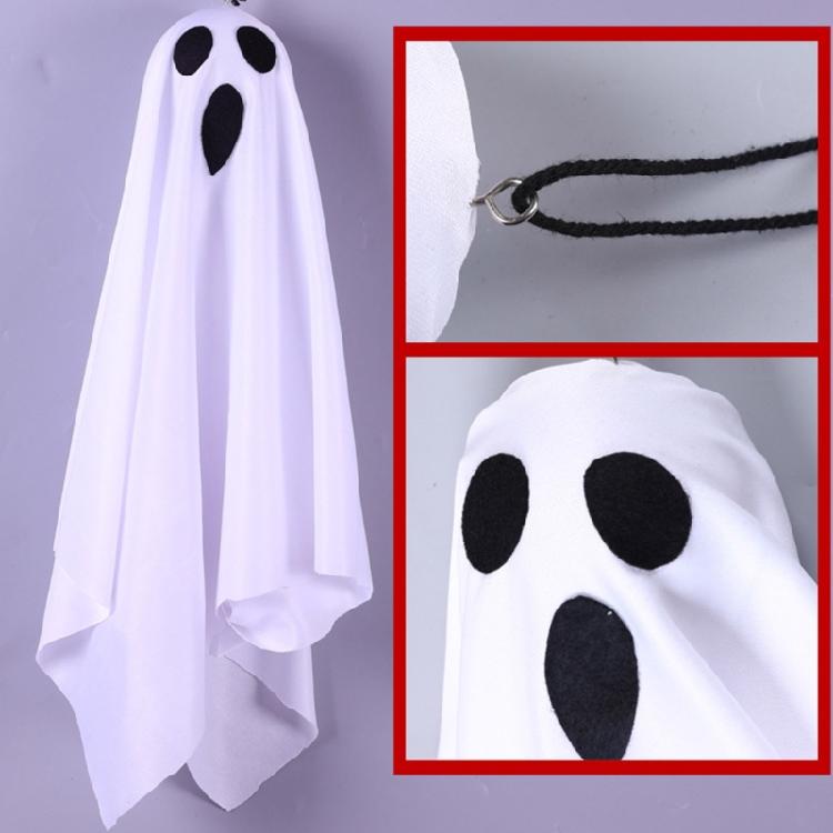 2Pcs Haunting LED Specter Hangings Ornament for Halloween Glowing Specter for Chilling Outdoor Lawns and Garden Display