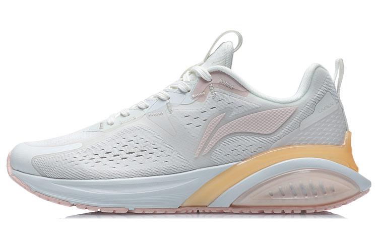 Женские беговые кроссовки Li Ning Легкие Низкие Бело-оранжевые ARHR062-3 40