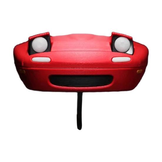 

Настенный держатель для ключей в форме автомобильной фары, простая установка, органайзер для ключей, домашний декор красный