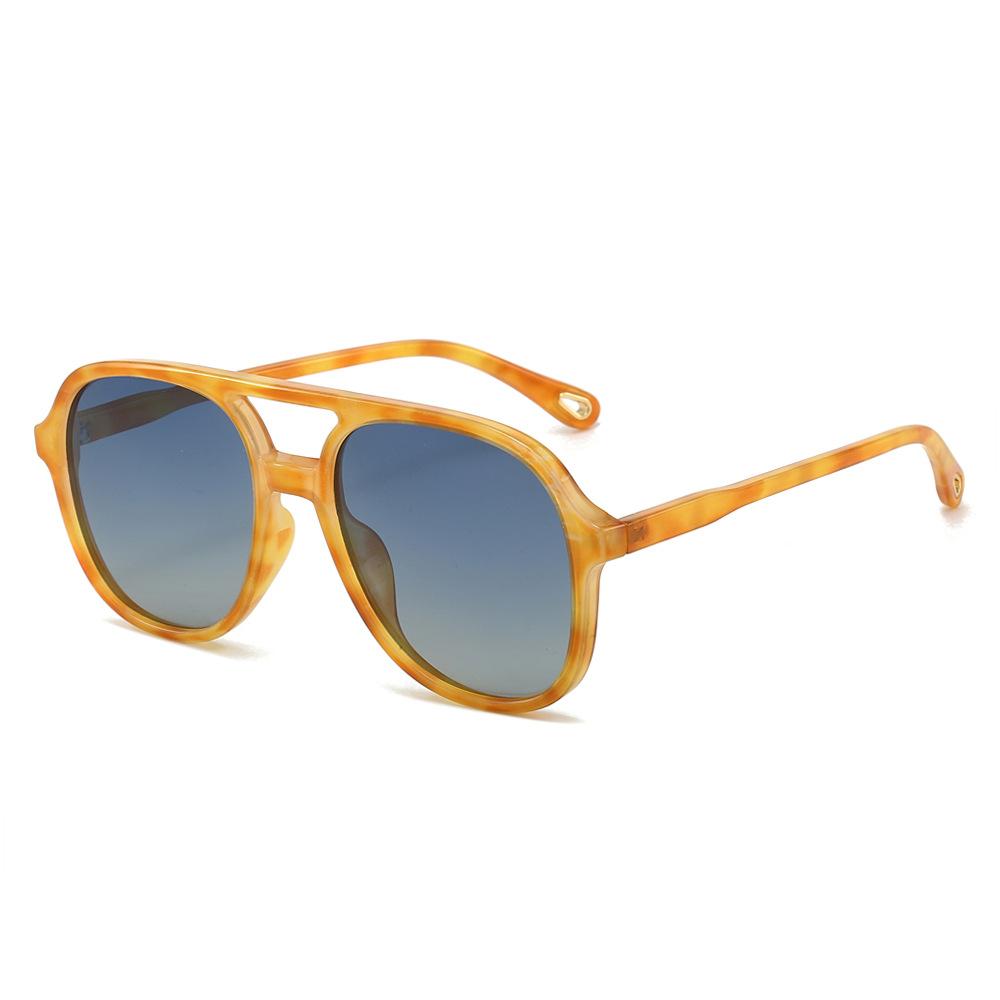 Polarized Sunglasses Men'S And Women'S Classic Pilot Toad Glasses Tac Two-Color Sunglasses Driving Fishing Glasses