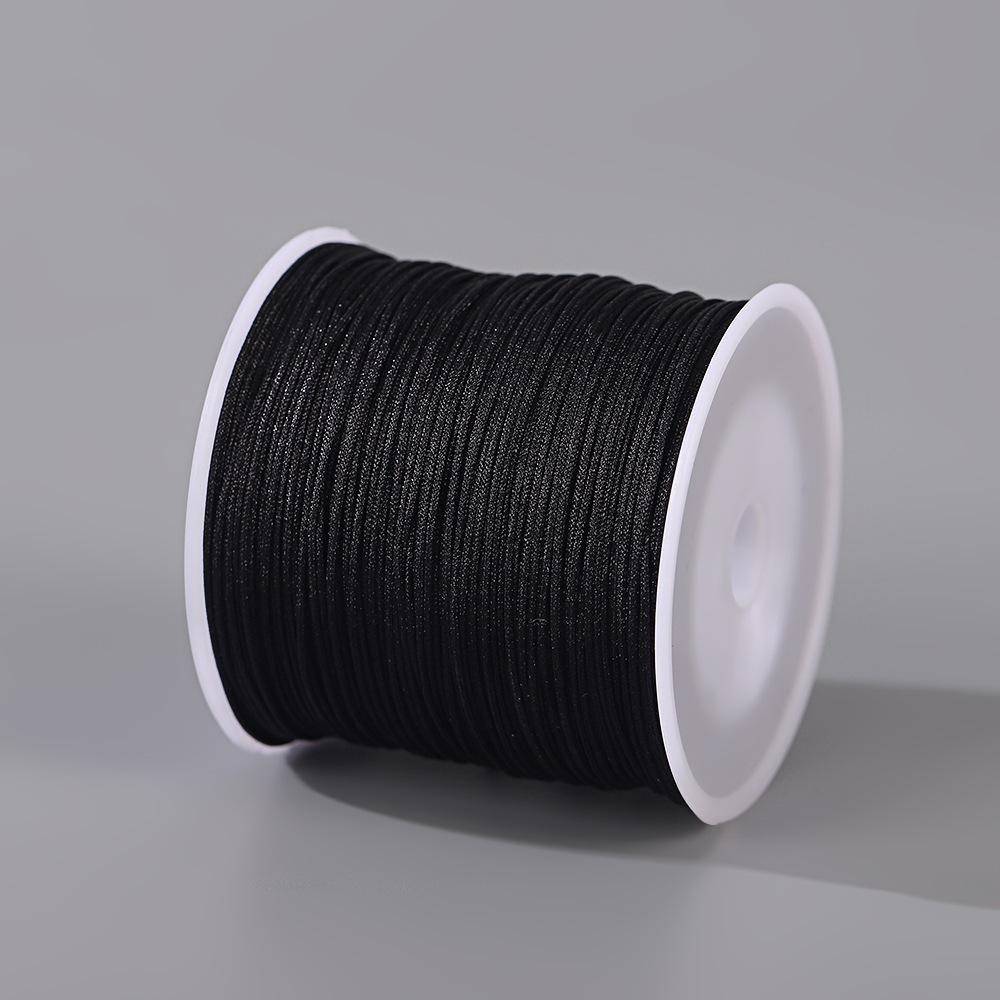 Fatto a mano No. Filo di Giada 72 - Cordino Resistente all'Usura da 0,8 mm per Artigianato di Gioielli, Corda per Mani, Braccialetti, Collane Fai-da-Te, 50m