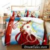 3D Printed Anime Revue Starlight Bedding Set Boys Twin Queen Size Duvet Cover Pillowcase Bed Kids Adult Home Textileextile741