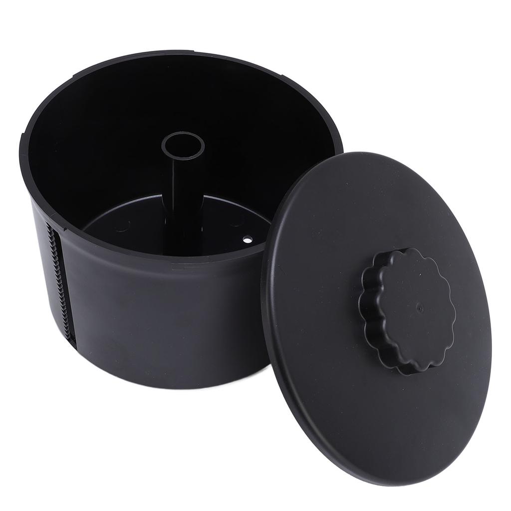 Neck Strips Dispenser Barber Neck Paper Roll Holder Disposable Scarf Paper Container for Hair Salon Black