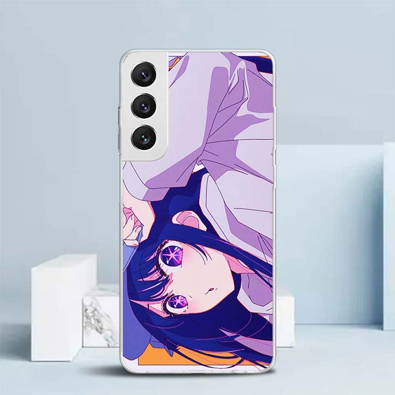 Japan Anime Oshi No Ko Soft Cover for Samsung Galaxy S25 Edge S26 S24 S23 Ultra Phone Case S22 S21 Plus S20 FE Print Pattern She
