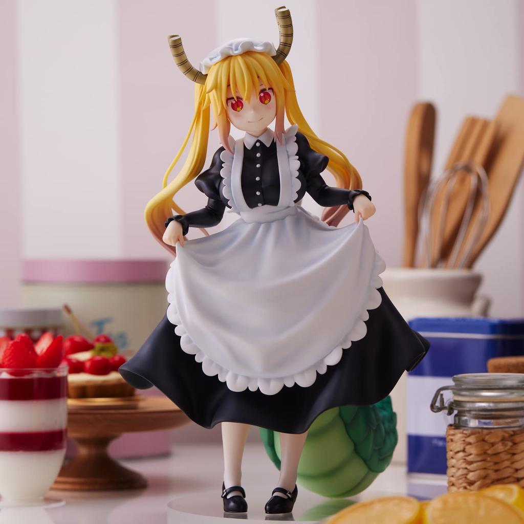 UNION CREATIVE "Miss Kobayashi's Dragon Maid S" Thor Non-Scale PVC & ABS Painted Complete Figure White Approximately 280mm Tall 4589642714439