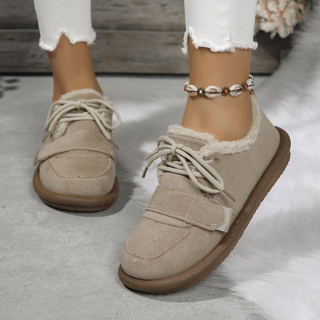 Winter 2025 New Women's Snow Boots Pregnant Women Warm Cotton Shoes Botas Mujer Woman Cowboy Boots Bottes Femmes Boots Suede