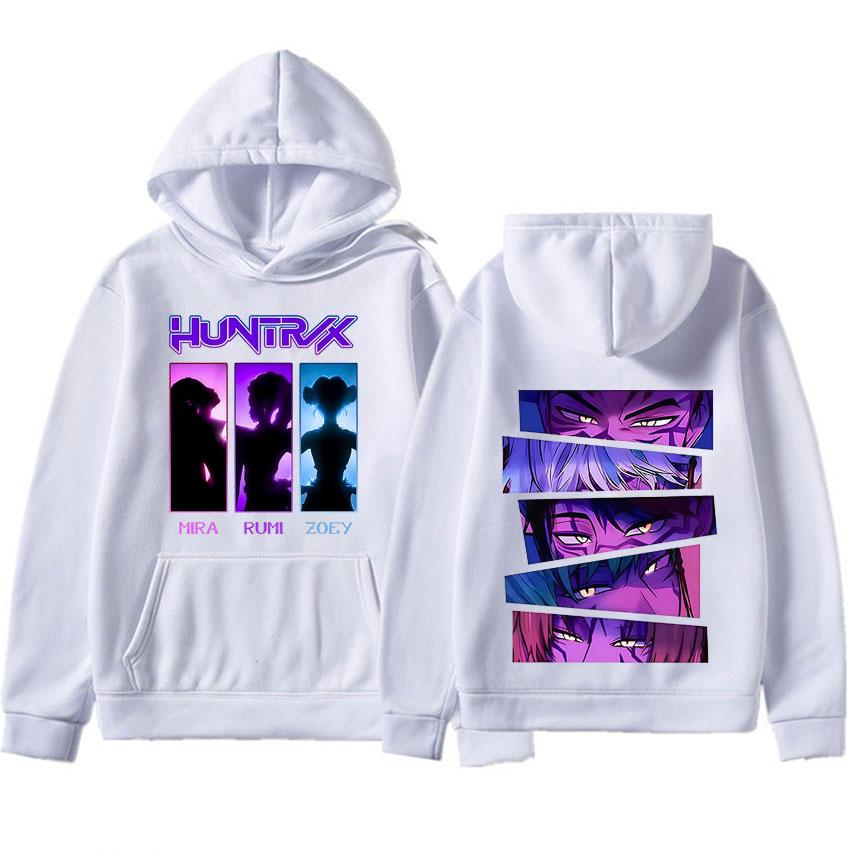 Kreslená mikina Lovci démonů K-pop Gotická grafika Mikina Pánská Dámská Ležérní oblečení Módní Mikina s kapucí Streetwear