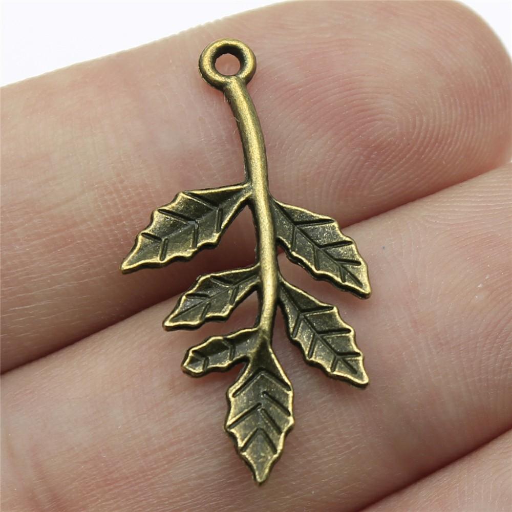 10pcs Flower Branch Tree Branch Charms Connector For Earring Making Necklace Making Diy Handmade Craft