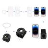 1 Set Armband Magnetische Handyhalterung 360 Grad Drehbar Verstellbar Herren Damen Outdoor Sport Laufen Walking Radfahren Armband Handyhalterung
