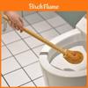 Toilet Brush With Long Handle And Coconut Fiber For Bathroom Cleaning