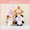 Cute Cartoon Plush Bunny Keychain With Pp Cotton Filling For Kids And Collectors