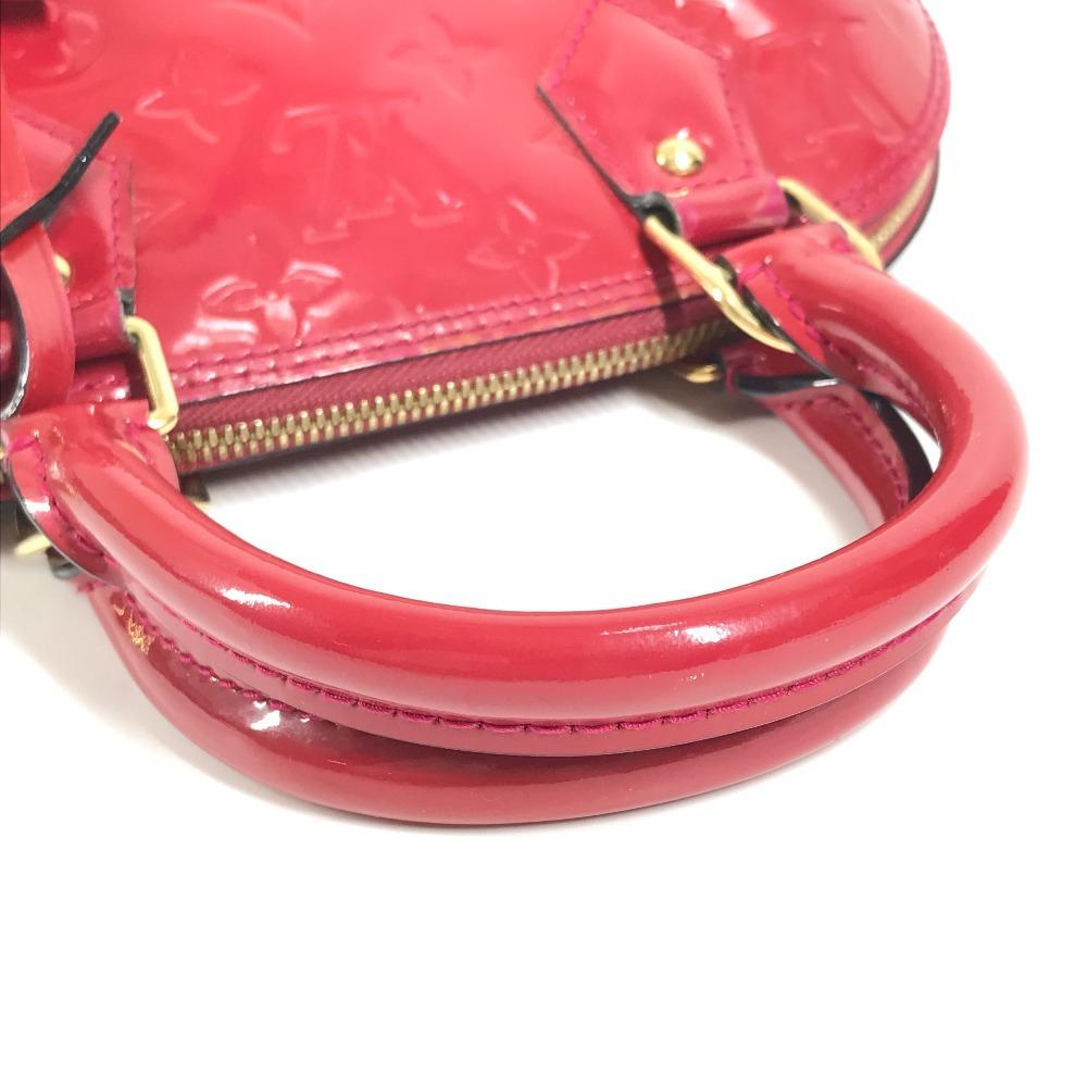 Louis Vuitton M91771 MonogramVernis Alma BB 2WAY Shoulder Bag Crossbody Hand Bag