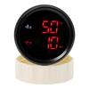 N 2 IN 1 52mm Dual Gauge with Alarm Oil Temperature Meter +Oil Pressure Gauge with Sensor  Red /Green Backlight for Car Boat
