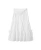 Salon De Yon Romantic Ribbon Long Skirt_ White