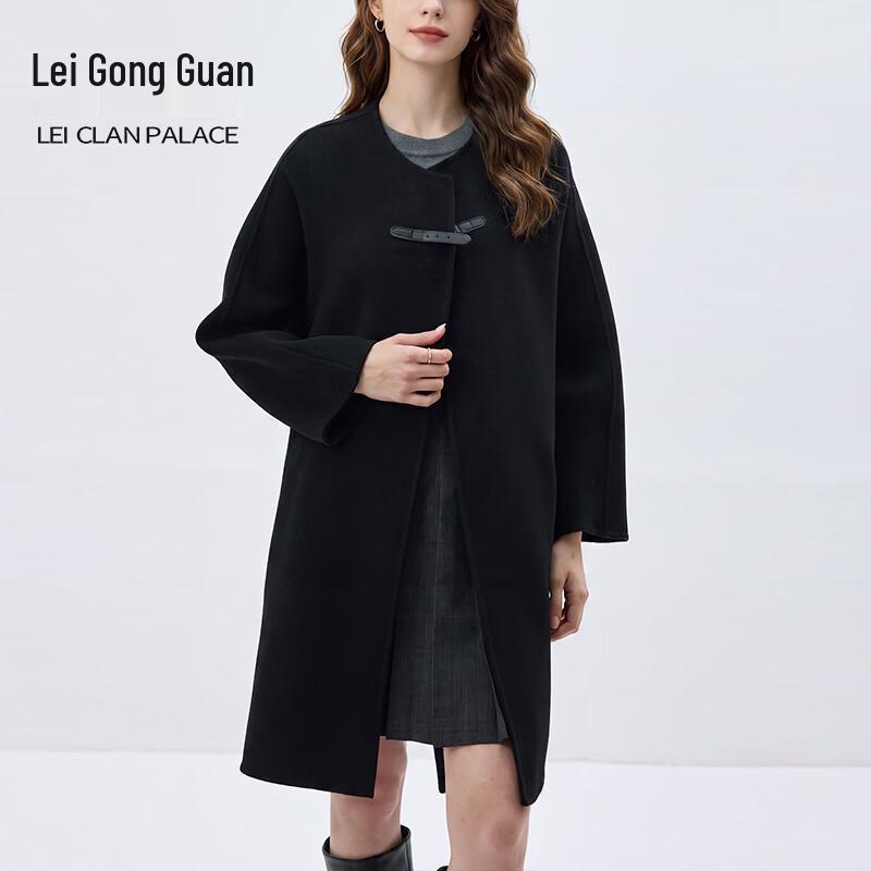 Женское шерстяное пальто средней длины Leigongguan 100%
