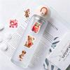50 Pink Strawberry Dessert Stickers for Water Bottle & Phone Decoration - Waterproof & Cute