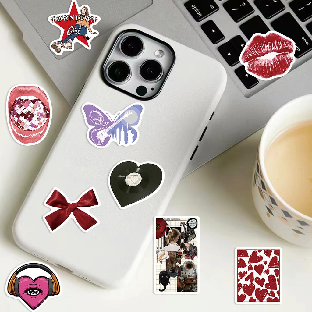 50pcs Downtown Y2K Millenarianism Cartoon Graffiti Stickers DIY Phone Guitar Laptop Suitcase Waterproof Sticker Kids Toy Gifts