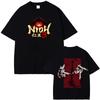 Nioh 3 T-Shirt 2026 NEW Action Role Playing Game TEE 100% Cotton GAME Graphic Printing T-shirt Vintage Short Sleeve Tops