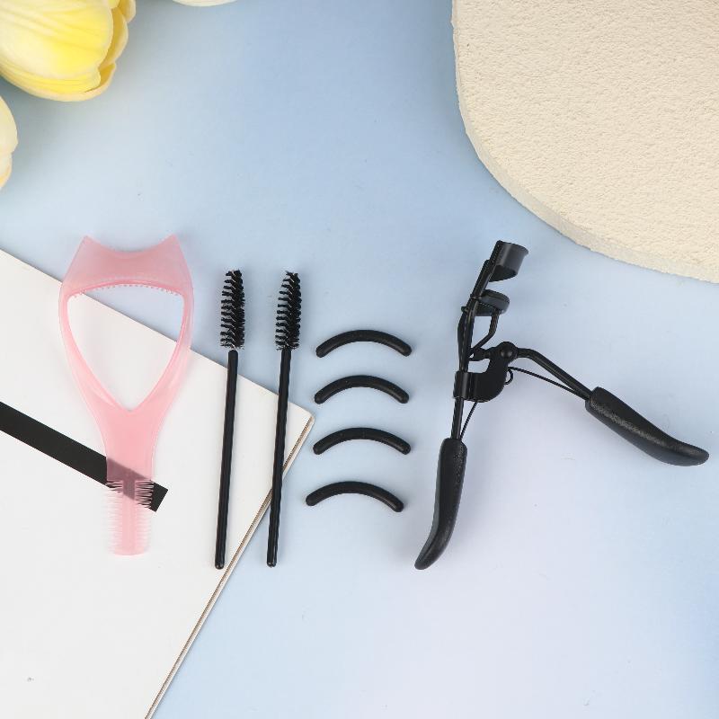 8-teiliges Wimpernwickler-Set mit Ersatzpolstern Für Frauen Wimpernwellen Wimpernhilfe Wimpernbürste Make-up-Werkzeug