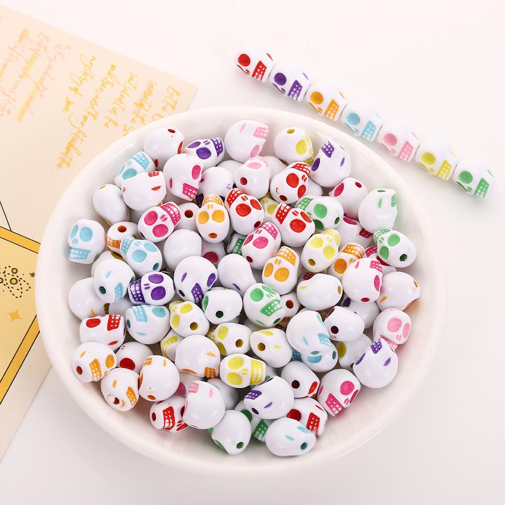 Acrylic Letter Beads for Kids' Jewelry Making – Educational DIY Beading Accessories